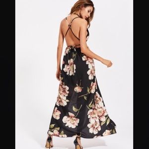 Dresses - 🔥 Sexy Side Slit Spaghetti Strap Maxi Dress, Med Dresses - 🔥 Sexy Side Slit Spaghetti Strap Maxi Dress, Med